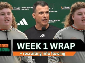 CanesInSight Daily: Spring practice week 1 wraps up + recruiting info!
