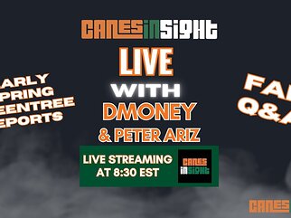 CanesInSight Live: Early Spring Greentree impressions | Fan Q&A
